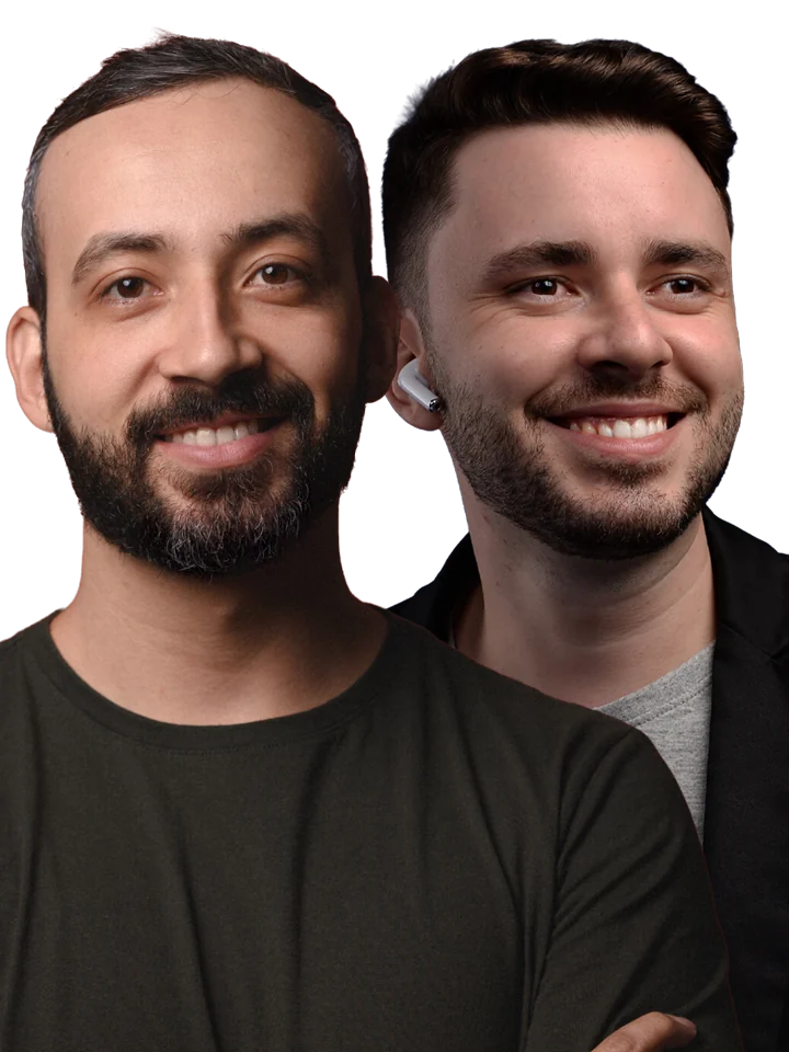 Iverson Iório e Lucas Kalango